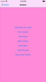 Pregnancy Info Week by Week screenshot