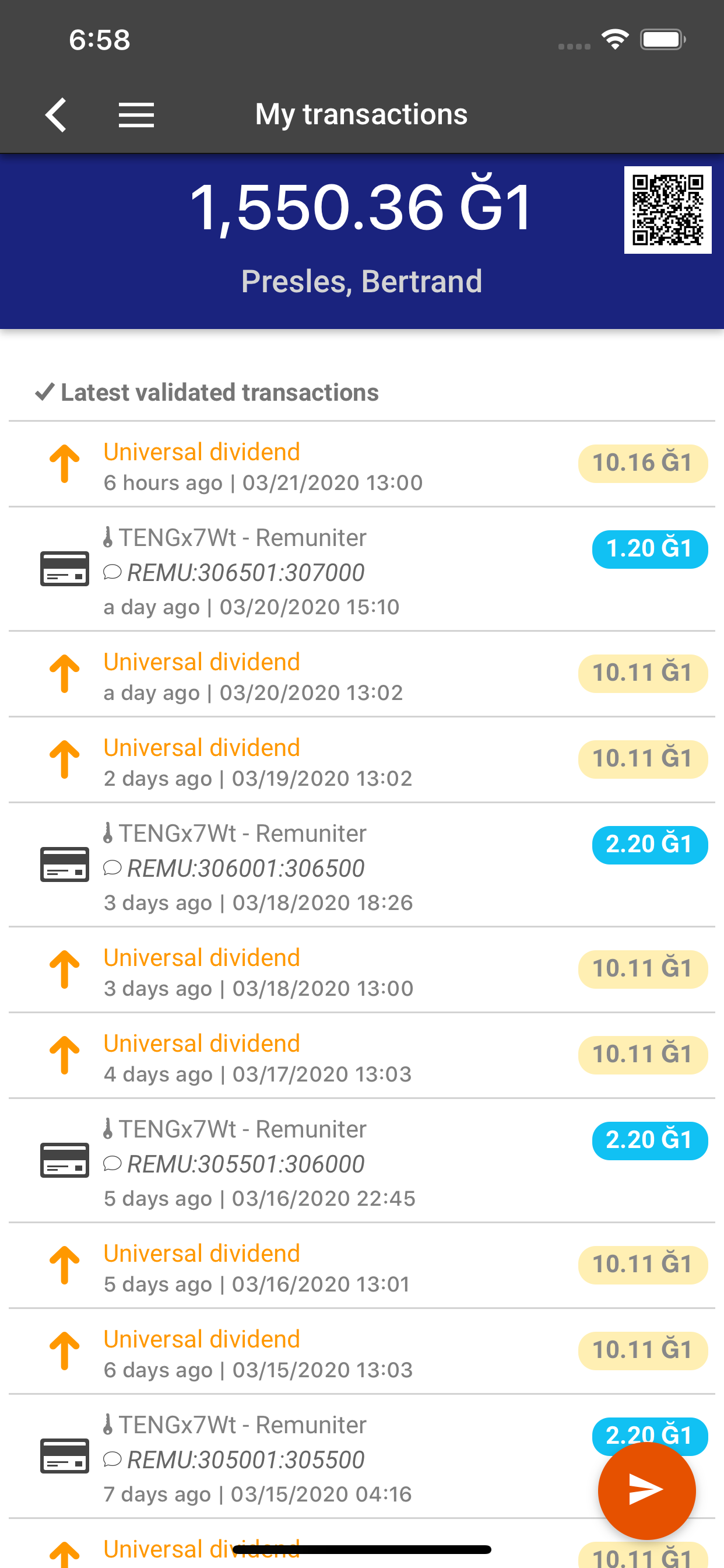 Cesium Ğ1 screenshot 4