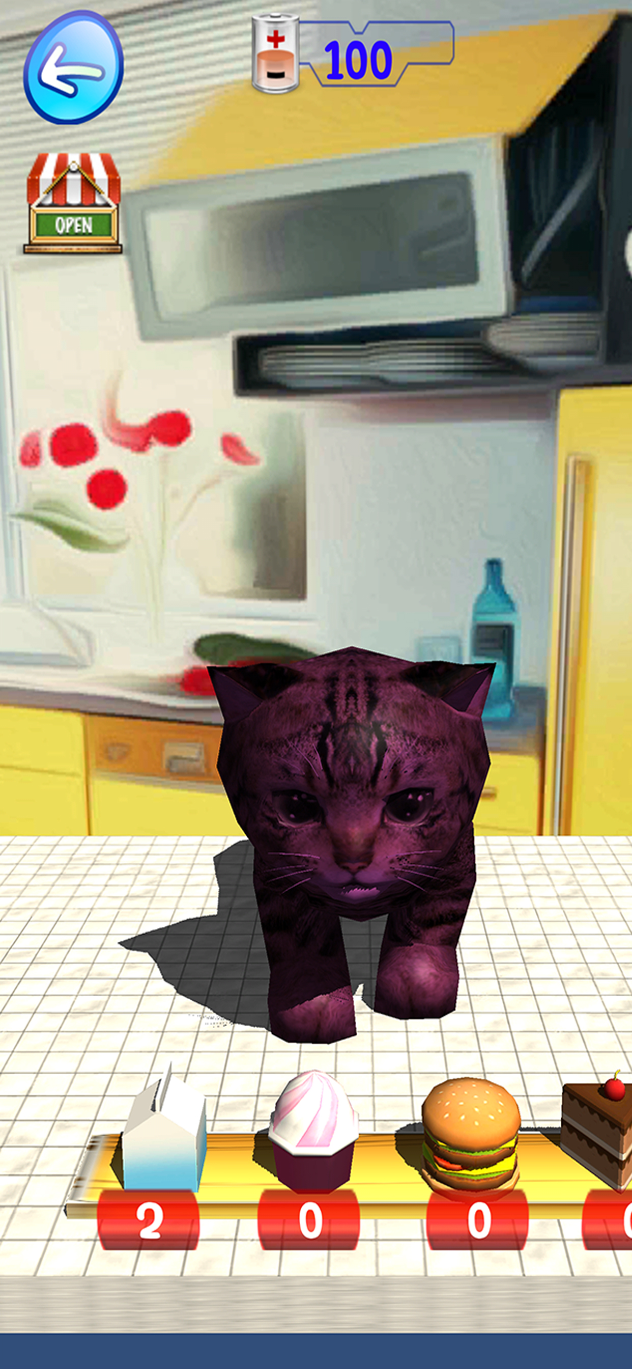 Colored Kittens, unique pet