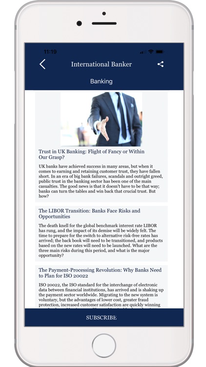 International Banker App