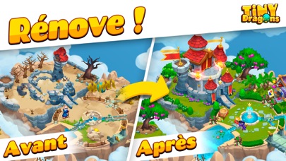 Screenshot #1 pour Tiny Dragons - Match 3