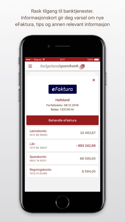 Helgeland Sparebank Mobilbank