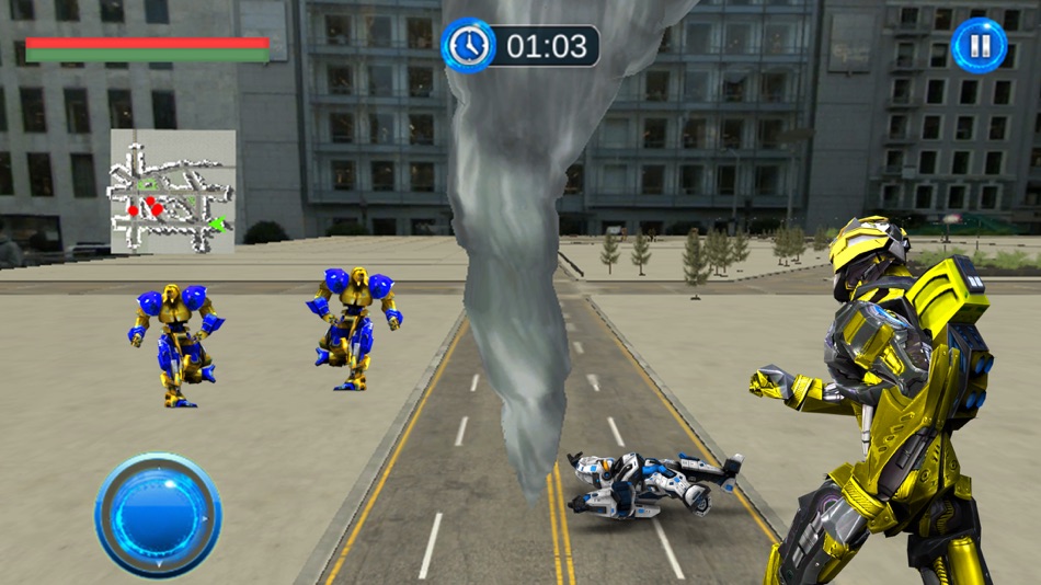 #3. Transforming Tornado Robot War (iOS) 来自: BLEEDING EDGE STUDIO LTD