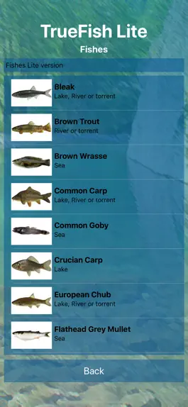 Game screenshot TrueFish Lite apk