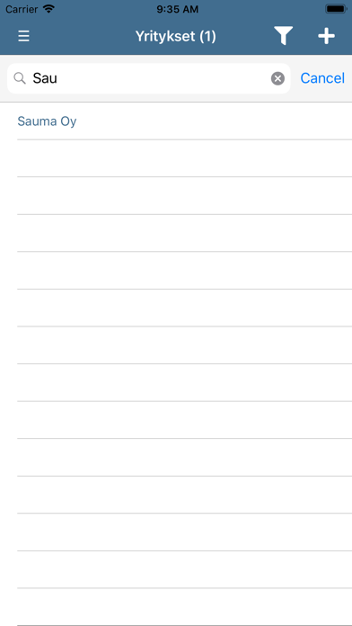 Adensy CRM Screenshot