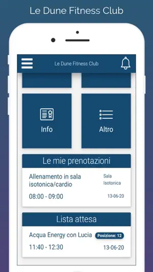 Le Dune Fitness Club screenshot 2