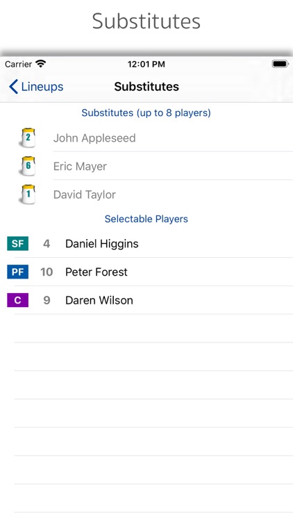 LineupMovie for Basketball screenshot-4