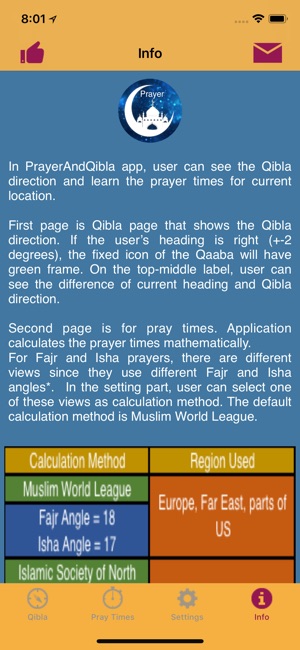 Qibla and Prayer Times(圖4)-速報App