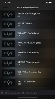 instant noaa radios lite iphone resimleri 1