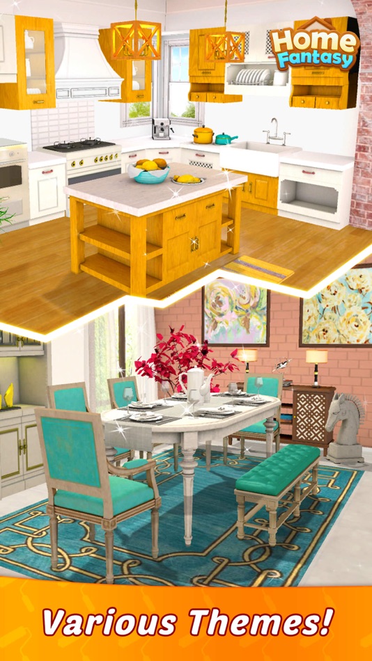 #6. Home Fantasy: Home Design Game (iOS) Podle: Smart Fun Limited