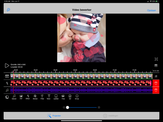 VideoToLive Video Maker Editor iPad app afbeelding 2