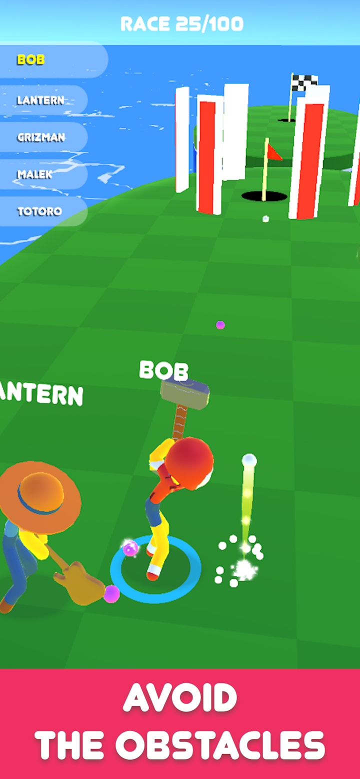 Golf Race screenshot 3