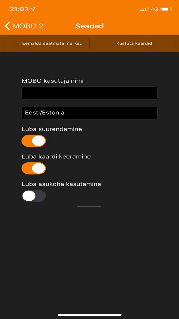 iPhone screenshot