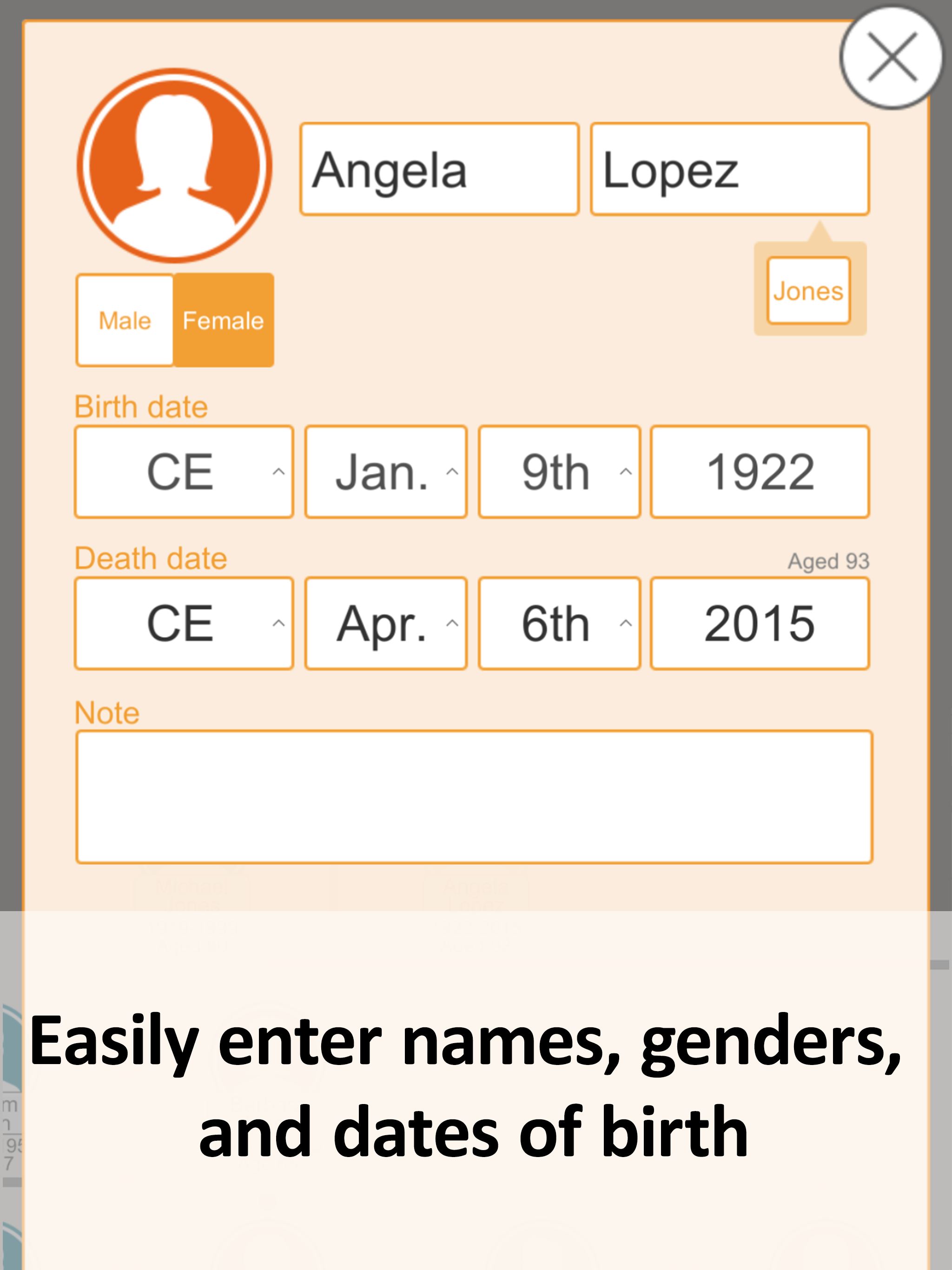 Quick Family Tree screenshot 10