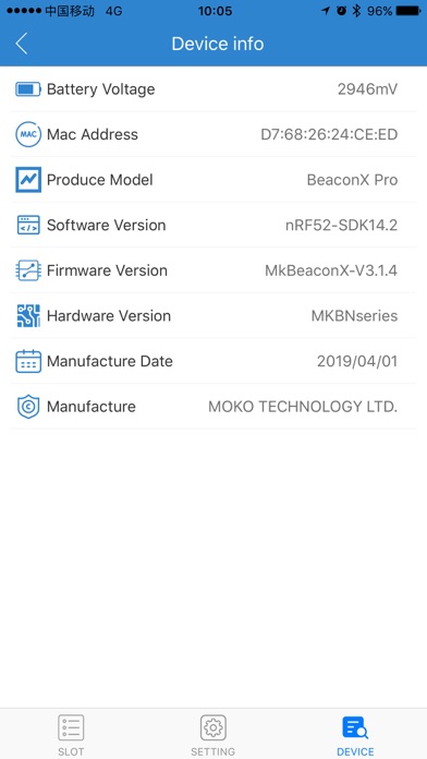 BeaconX Pro Screenshot