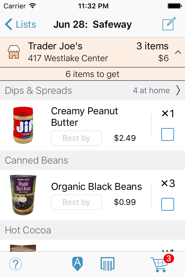 Pantry Check - Grocery List screenshot 3