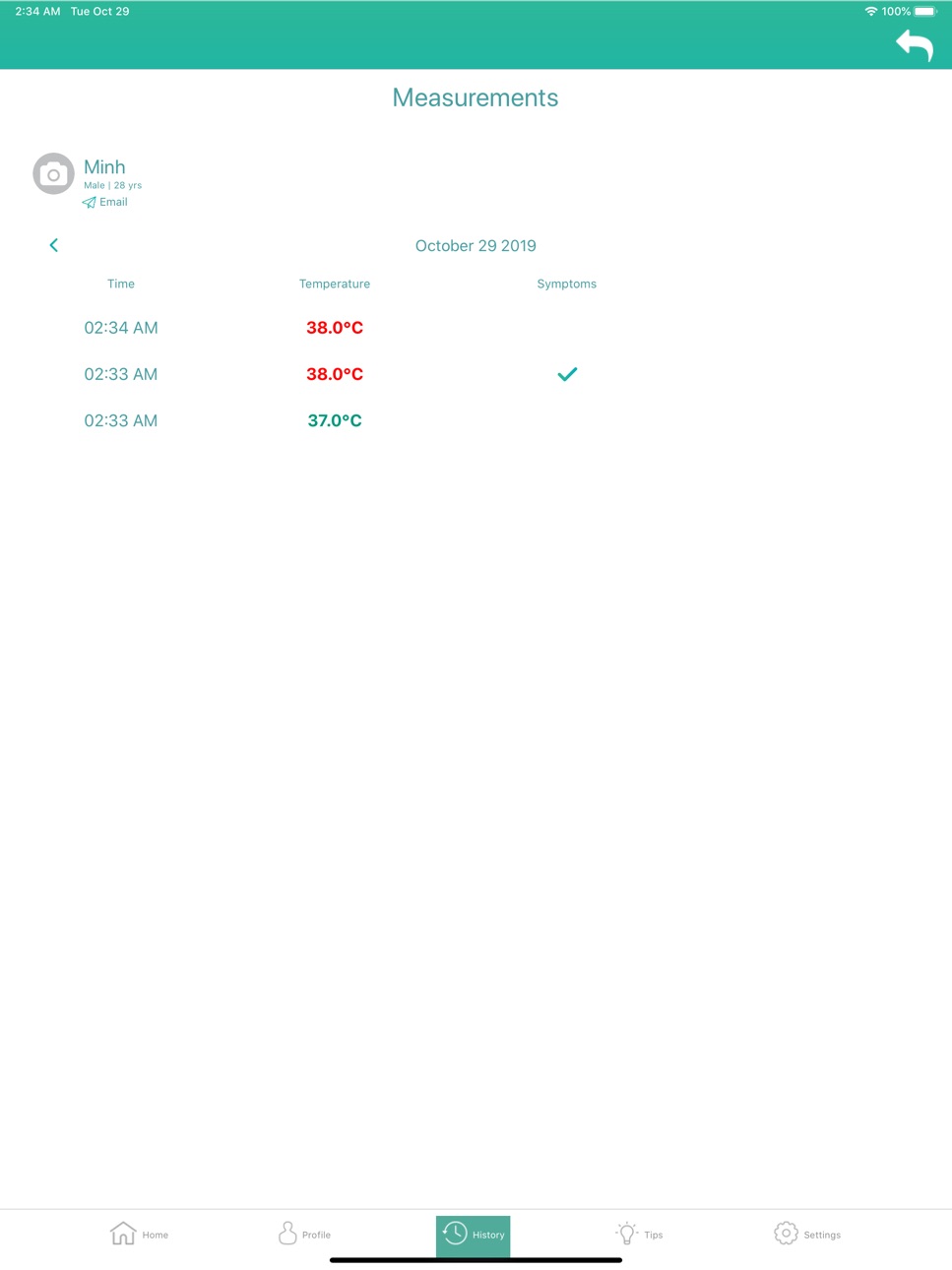 iPad screenshot