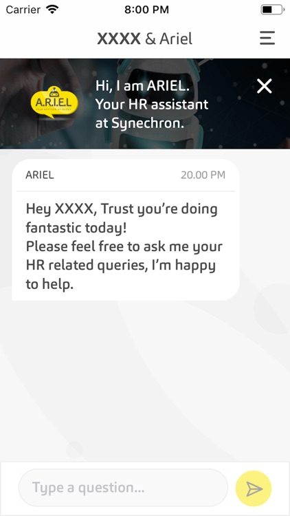 ARIEL Chatbot