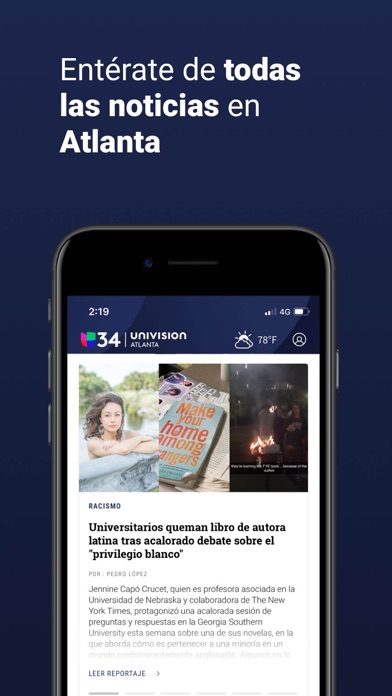 Univision 34 Atlanta screenshot 3