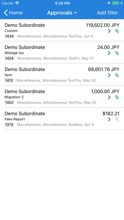 Nexonia Expenses screenshot-5