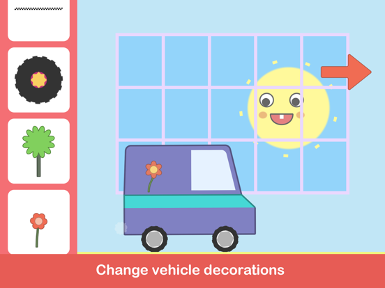 Ellou - Kind Kleuter auto spel iPad app afbeelding 5