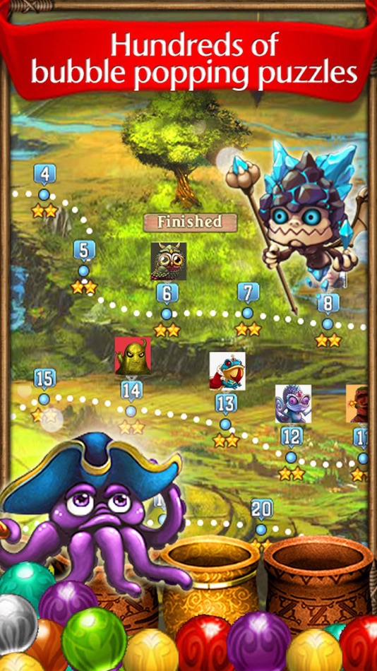 #4. Bubble Epic (iOS) 由: Intelly Works, TOV