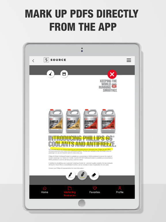 Phillips 66 Lubricants Source iPad screenshot 6 - Business app