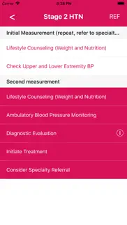 peds blood pressure guide iphone screenshot 3