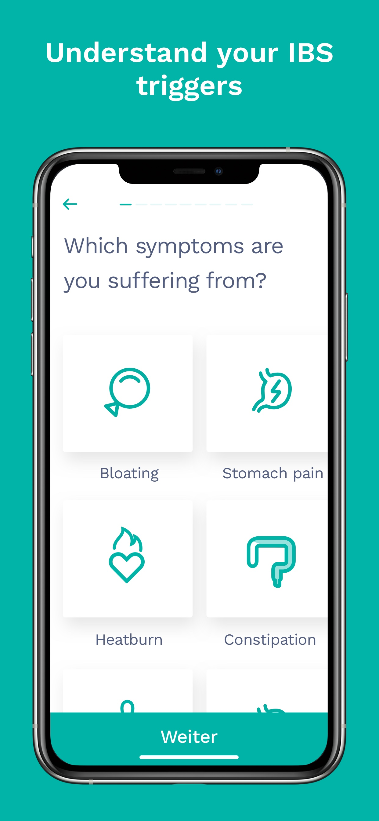 Cara Care: IBS, FODMAP Tracker