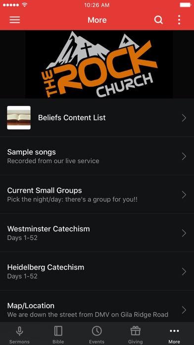 The Rock Church Yuma Screenshot