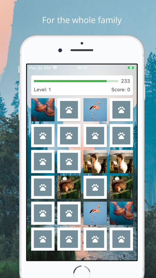#3. Memory - Match Pairs Card Game (iOS) 由: Jean-Matthieu DECHRISTE