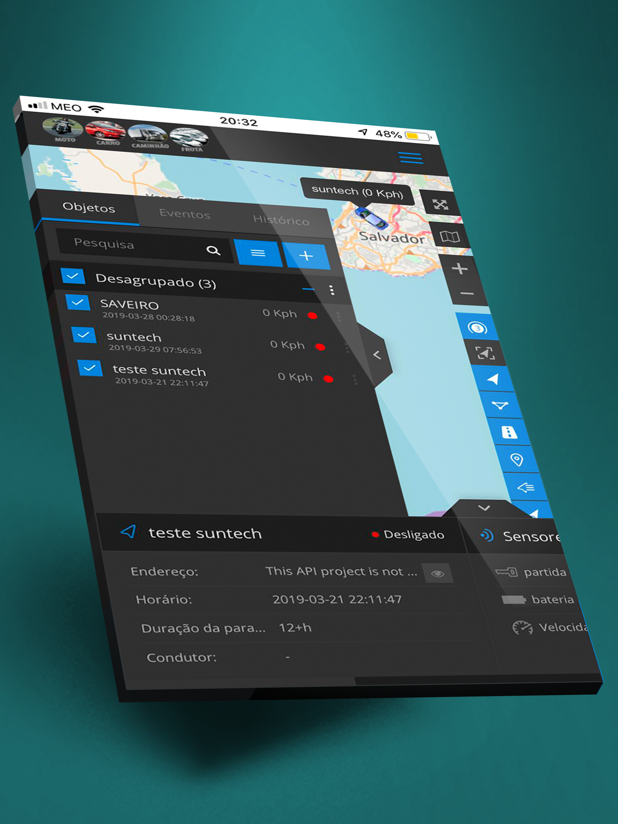 Meu acesso mapa tracker screenshot 9