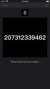 Brain Training with Numbers screenshot