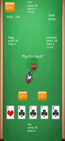 Game screenshot Bourré apk