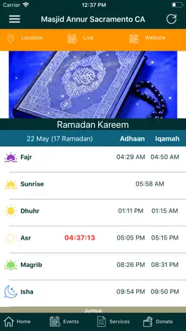 Game screenshot Masjid Annur Islamic Center apk