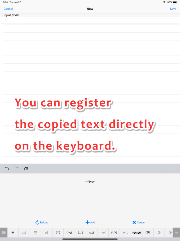 Screenshot #5 pour Editable Keyboard