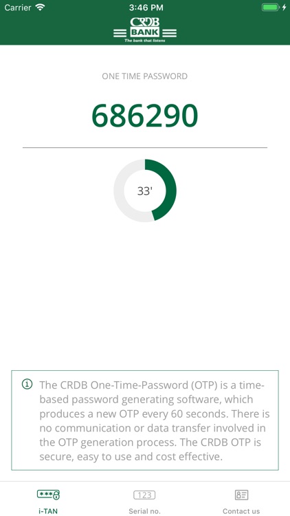 CRDB OTP