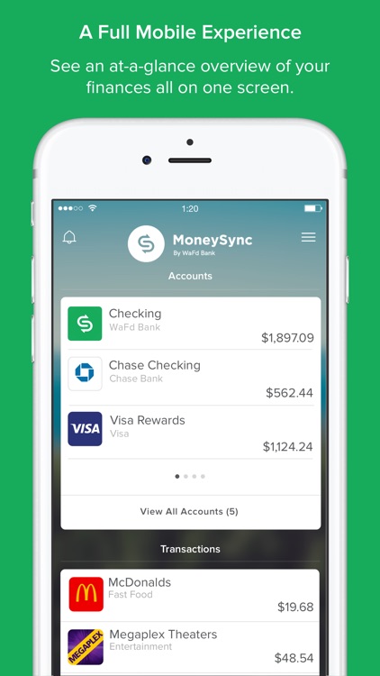 MoneySync by WaFd Bank