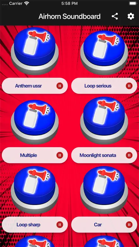 Airhorn Soundboard Pro