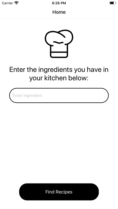 TheLazyChef iPhone screenshot 1 - Food & Drink app