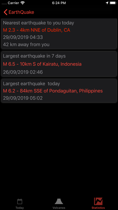 EarthQuakes Map & Volcanoesのおすすめ画像10
