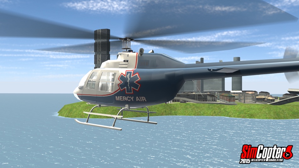 #6. Helicopter Simulator 2015 (iOS) 由: Thetis Consulting