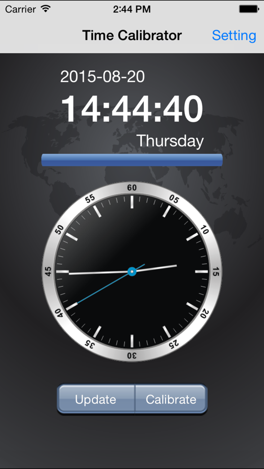 #1. Time Calibrator (iOS) بواسطة: Atomtime Suisse S.A.