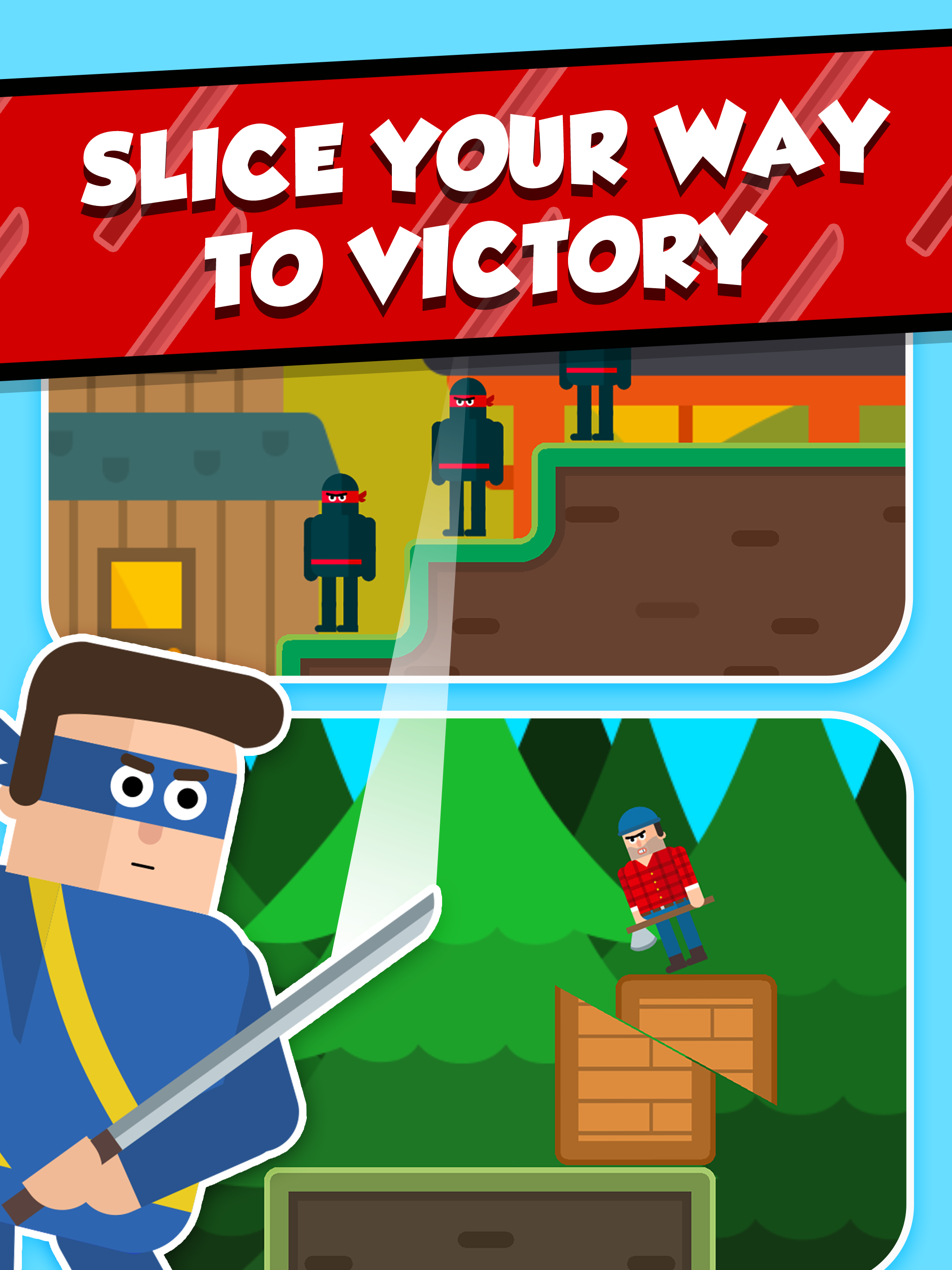 Mr Ninja - Slicey Puzzles screenshot 13