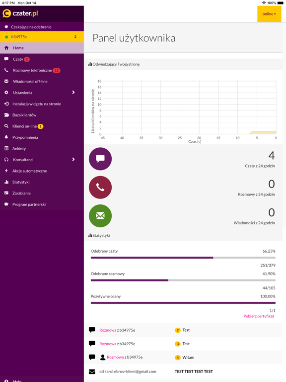 Screenshot #4 pour Chater.biz