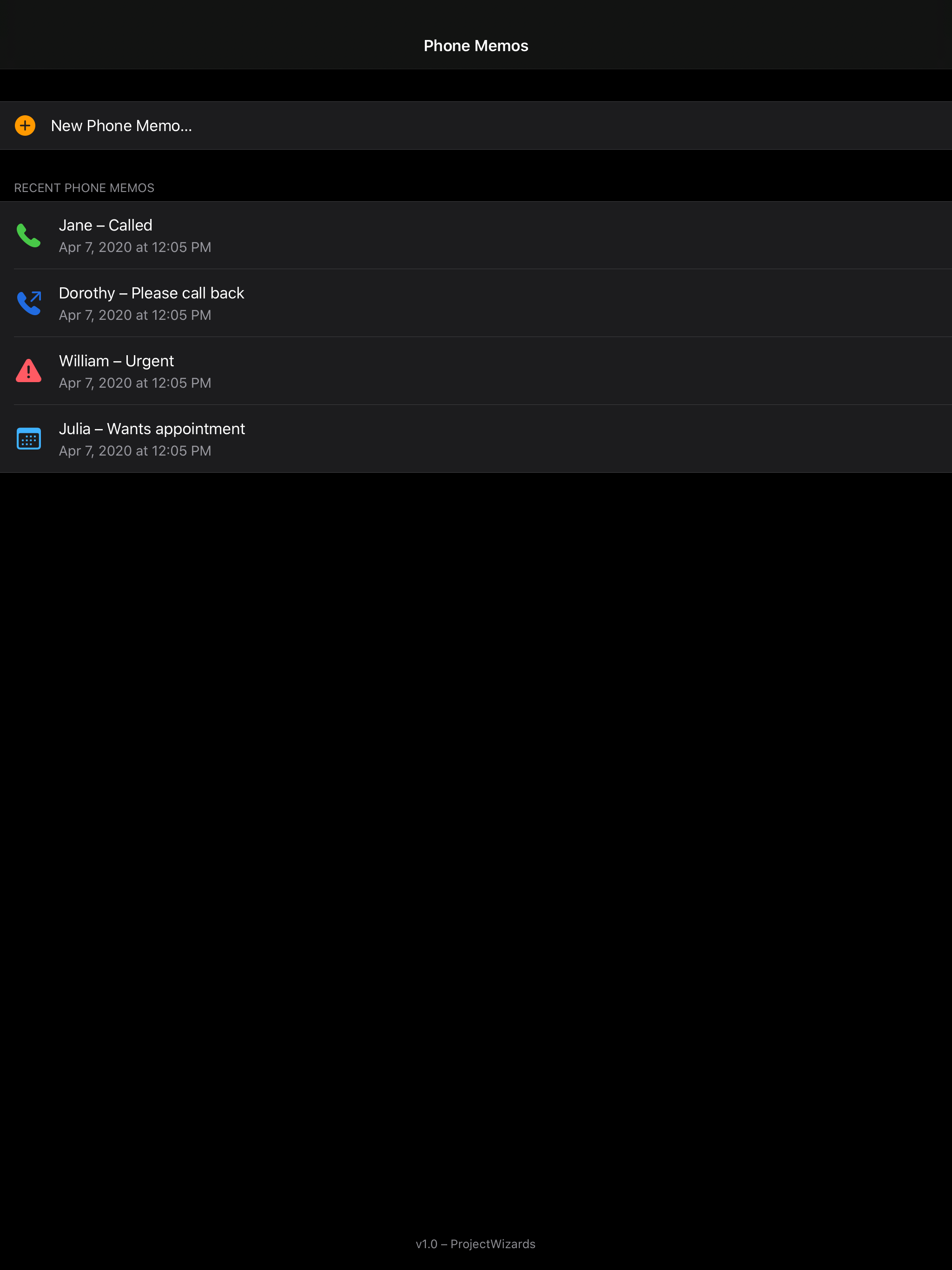 Phone Memos screenshot 8