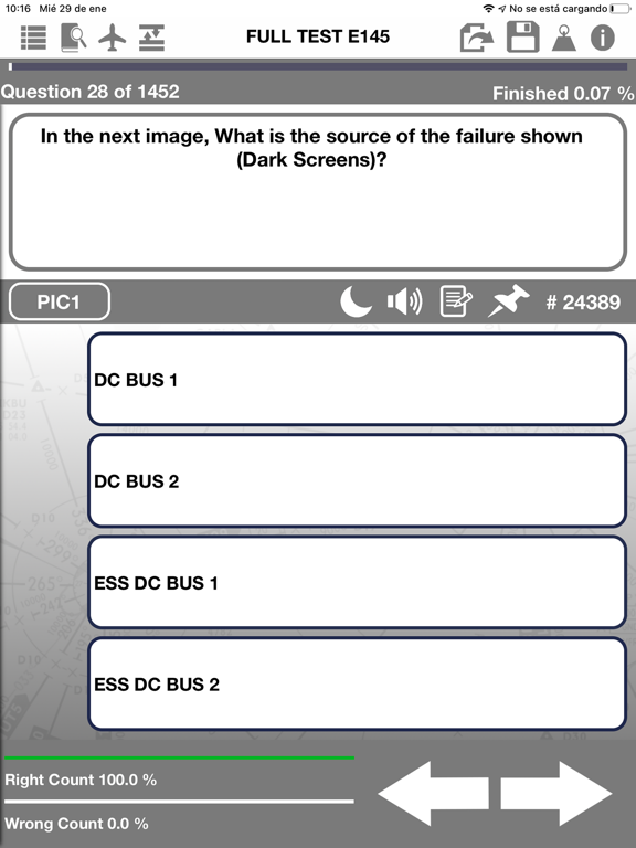 EMB 145 Training Guide Lite iPad screenshot 4 - Utilities app