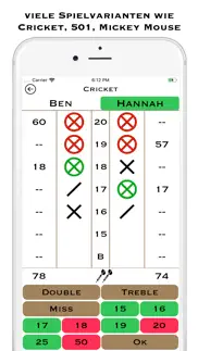 darts scorer professional iphone bildschirmfoto 3