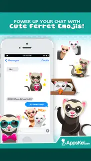 How to cancel & delete ferret pet emojis stickers app 4