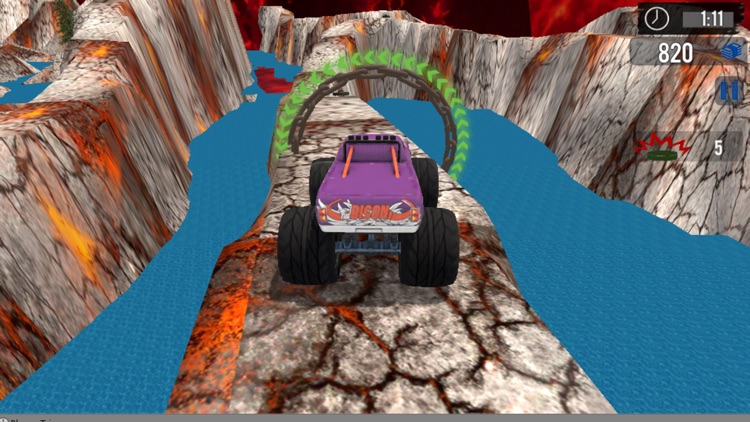 Monster Truck Crazy Stunt driv screenshot-3